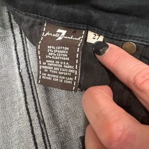 7 For All Mankind Roxanne Jeans - Black